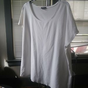 Eileen Fisher White Tee 1X